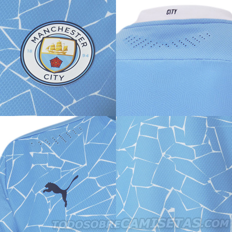 Manchester City 2020-21 PUMA Home Kit