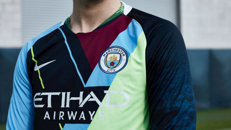 Man City Nike Mash Up Kit Limited Edition Nike Mashup Jersey Man