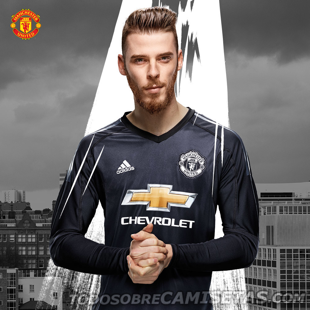 Manchester United 2017-18 adidas home kit