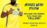 Kerala Blasters 2017-18 Admiral Home Kit