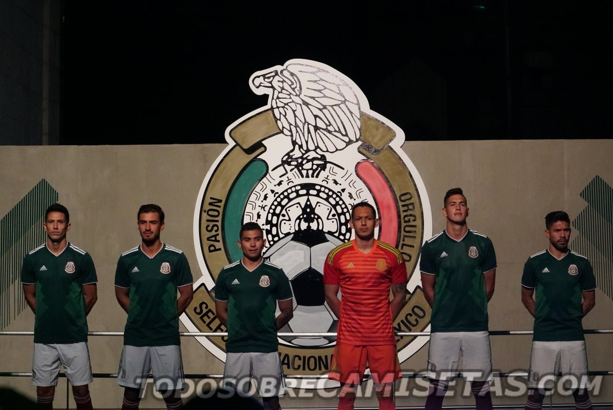 Camiseta adidas de México Rusia 2018