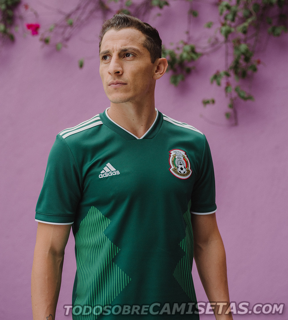 Vientre taiko seguro Pensar OFICIAL: Camiseta adidas de México Rusia 2018 - Todo Sobre Camisetas