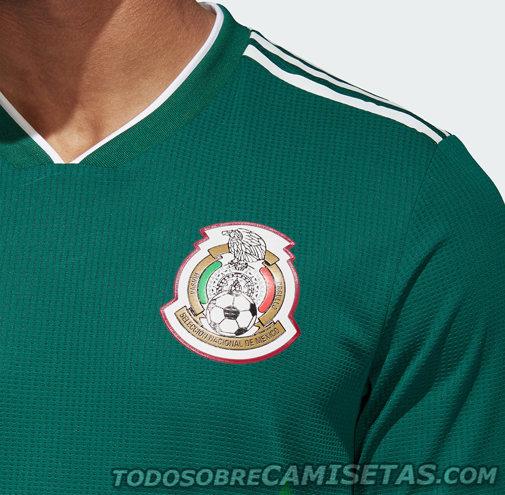 Camiseta adidas de México Rusia 2018