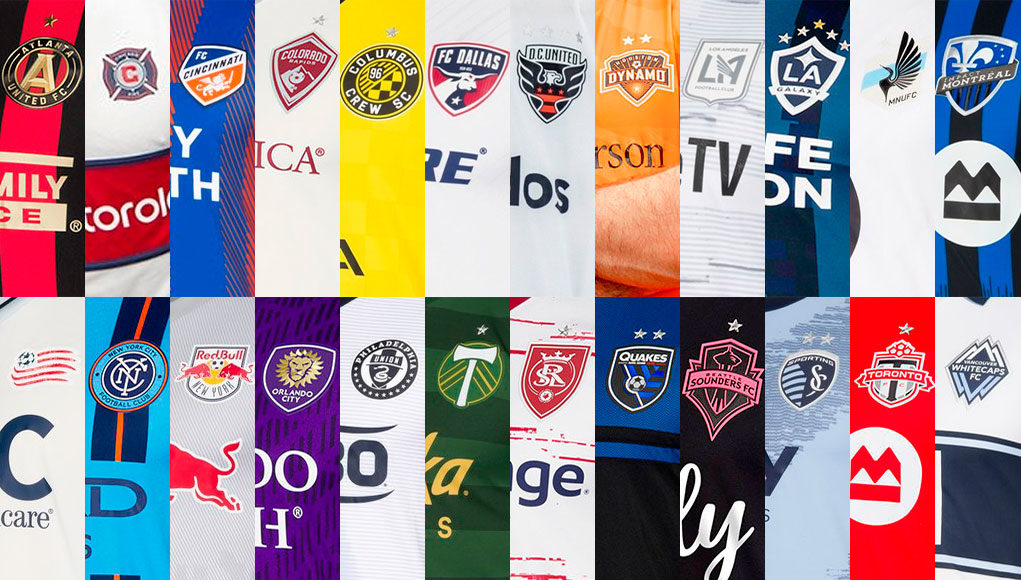 Jerseys de la MLS 2019