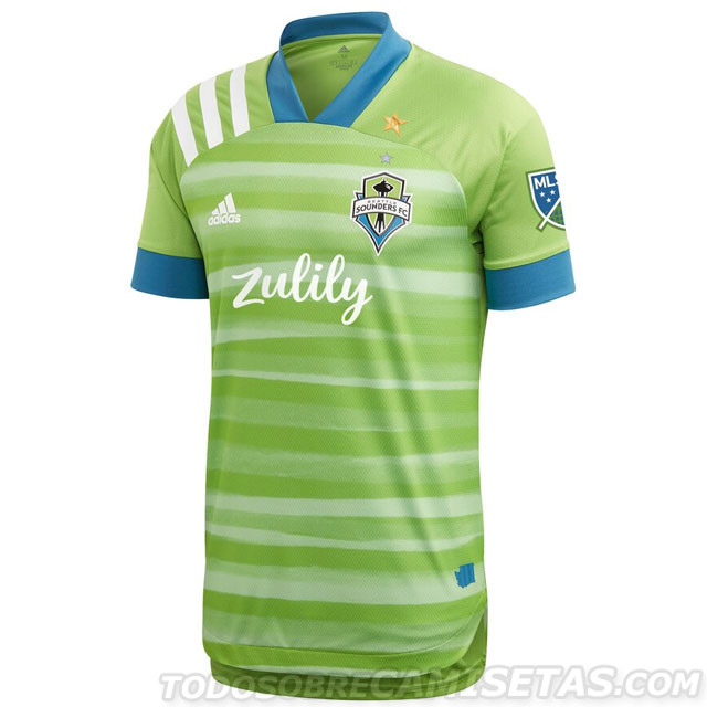 Seattle Sounders 2020 adidas home kit