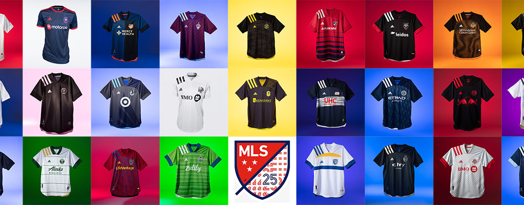 MLS 2020 adidas Kits (25 years)