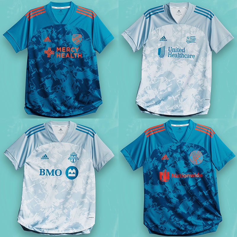 MLS adidas Primeblue 2021 Kits