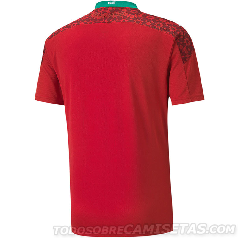Camisetas selecciones PUMA África 2020-21 - Marruecos