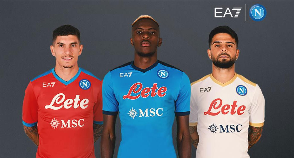 SSC Napoli 2021-22 EA7 Kits