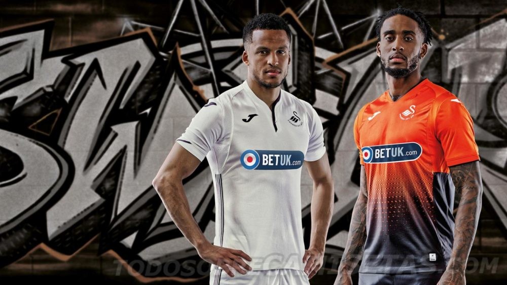 Swansea City 2018-19 Joma Jerseys