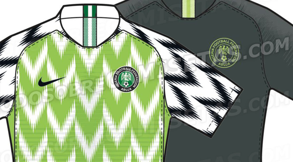 Nigeria 2018 World Cup Kits LEAKED