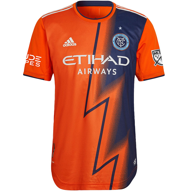 Camiseta suplente adidas de New York City FC 2022