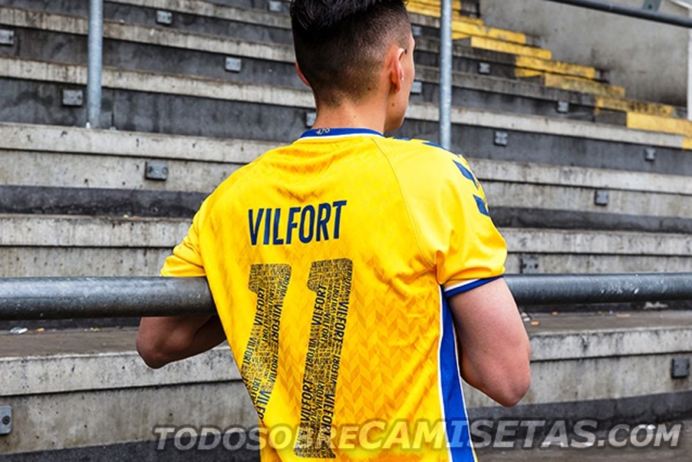 Brøndby IF Hummel jersey Kim Vilfort edition