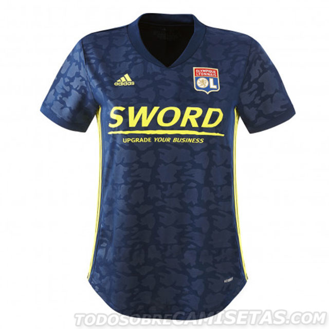 Olympique Lyonnais 2020-21 adidas Third Kit