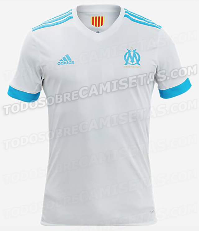 Olympique Marseille 2017-18 adidas kits LEAKED
