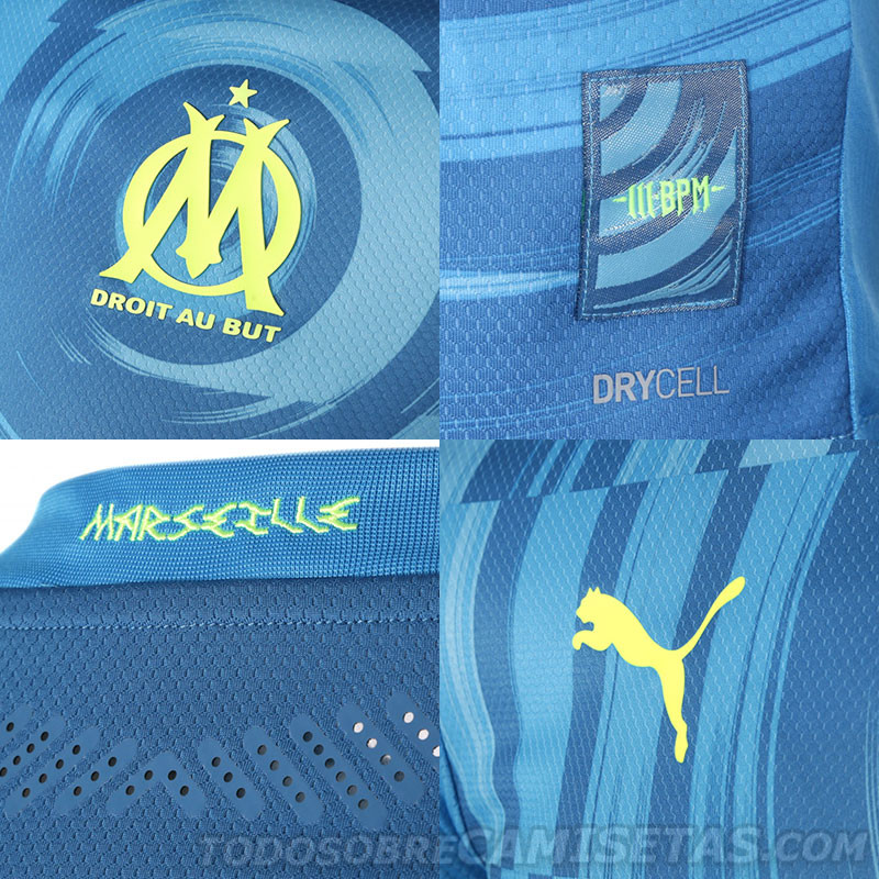 Olympique Marseille 2020-21 PUMA Third Kit
