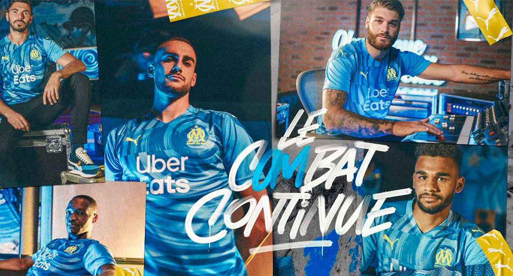 Olympique Marseille 2020-21 PUMA Third Kit