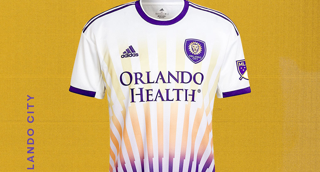 Camiseta suplente adidas de Orlando City 2022