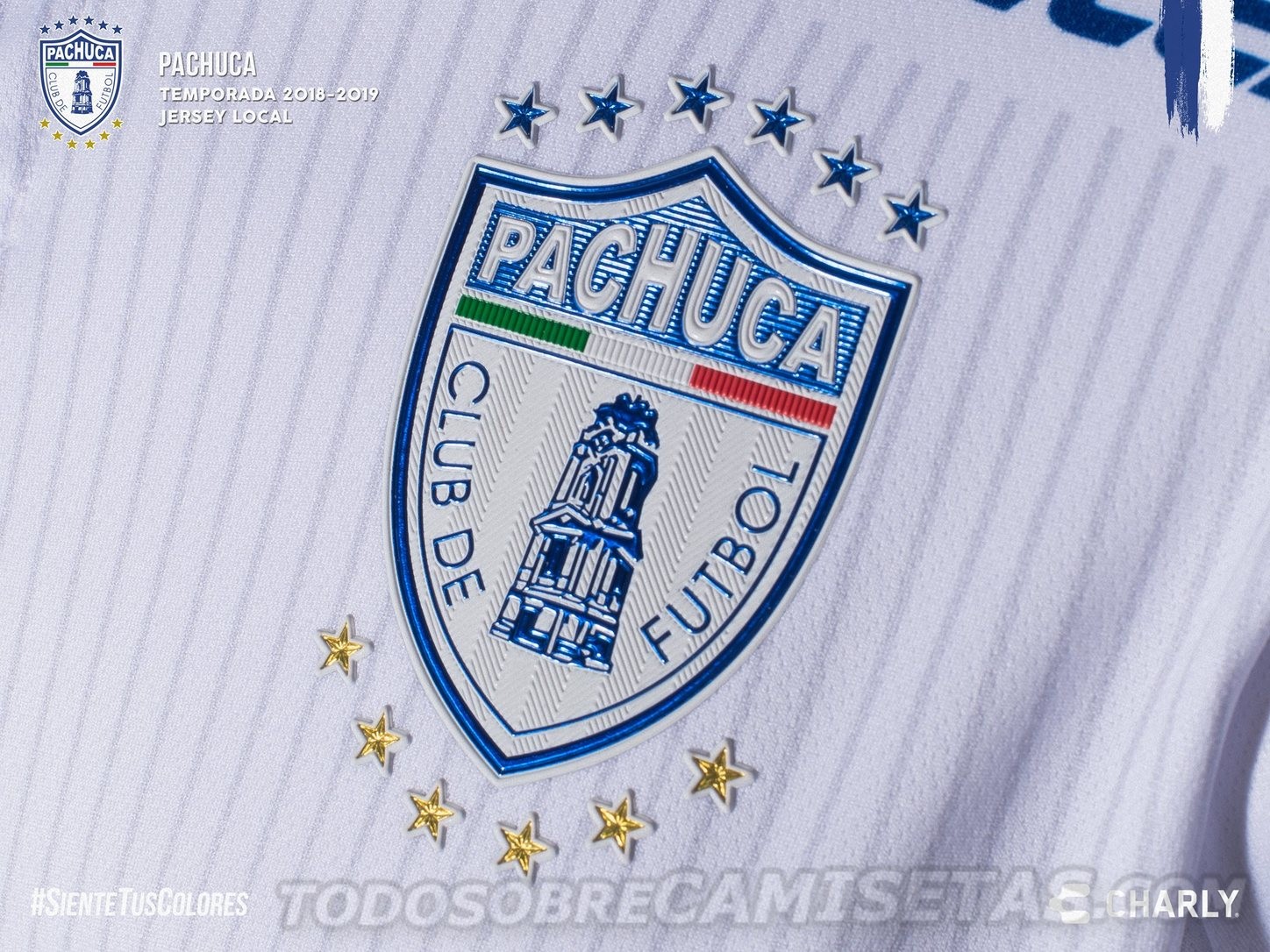 Jerseys Charly Futbol de Pachuca 2018-19