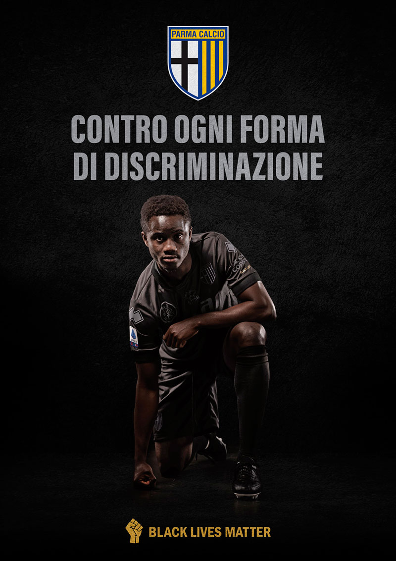 Parma Calcio Erreà Black Lives Matter Kit