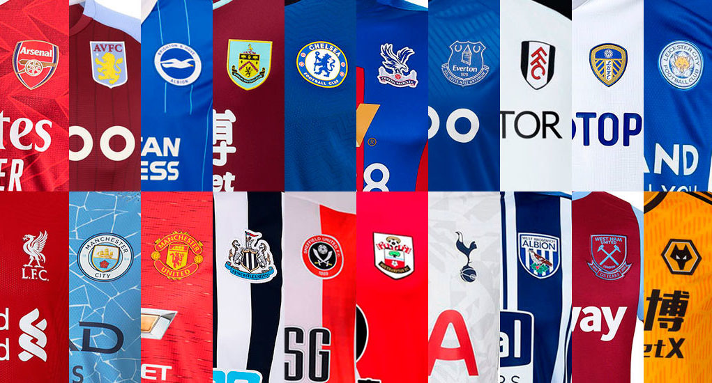 Camisetas de la Premier League 2020-21