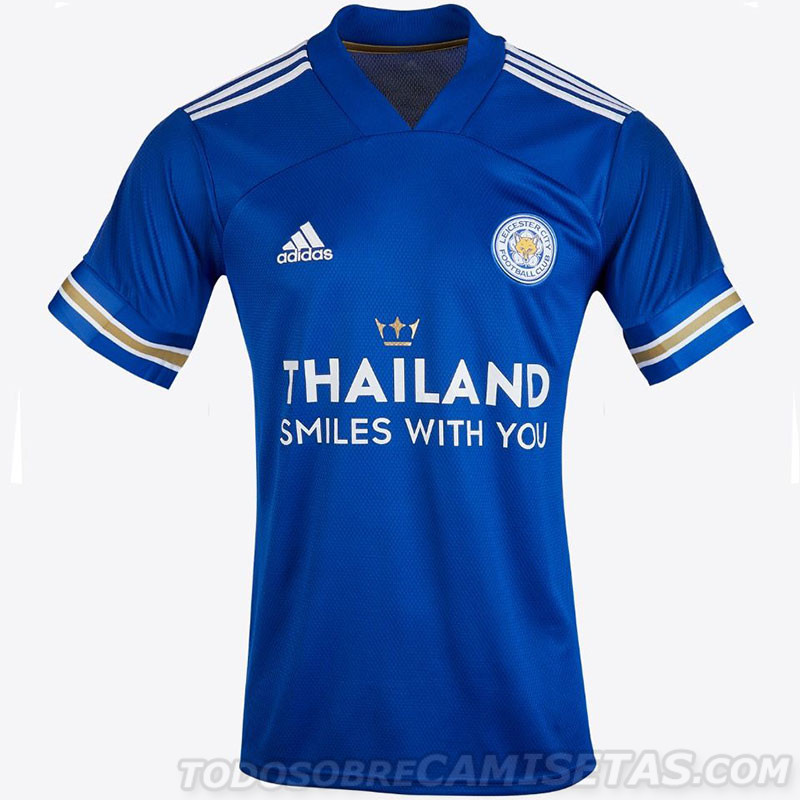Camisetas de la Premier League 2020-21 - Leicester City home