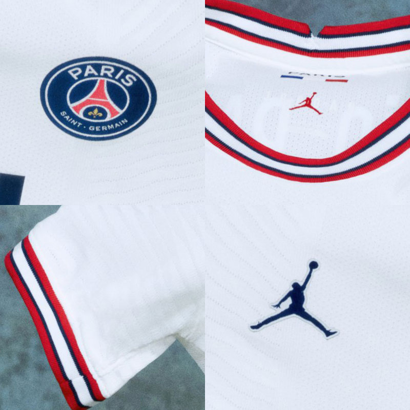 Cuarta camiseta Jordan de PSG 2021-22