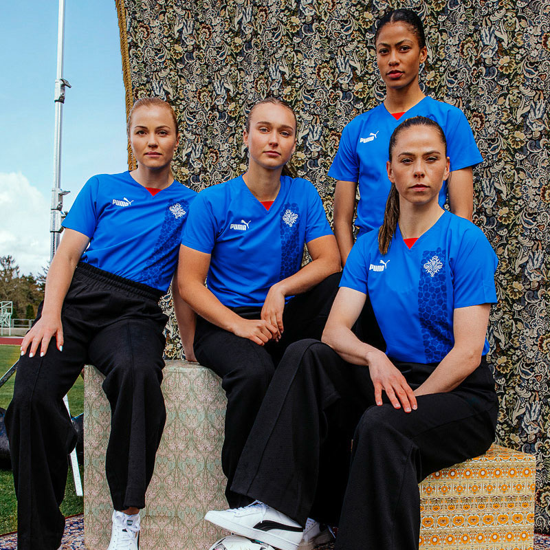 Camisetas PUMA x Liberty EURO Femenina 2022 - Islandia