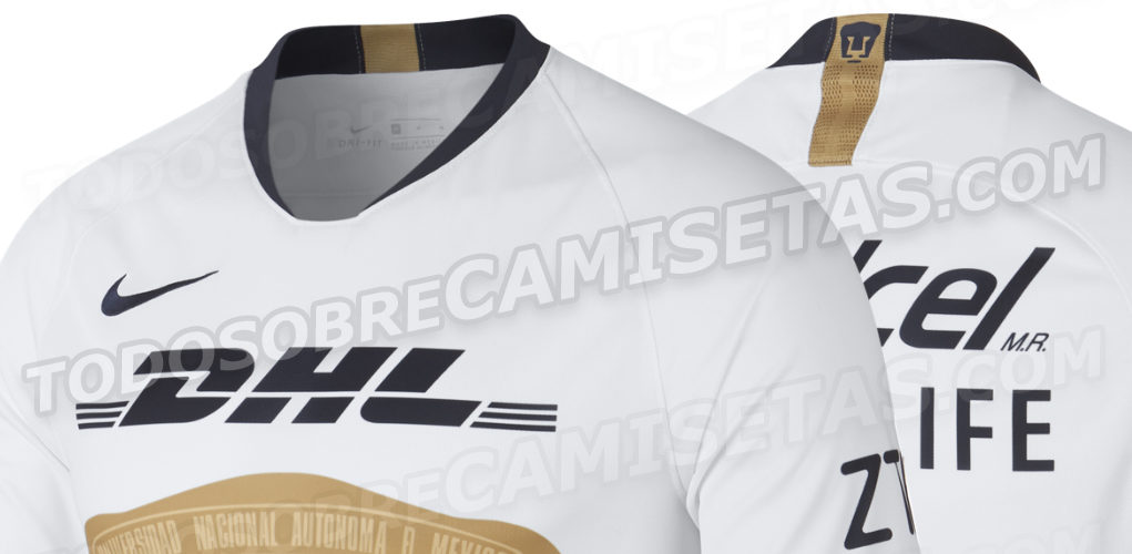 Jersey Nike de Pumas UNAM 2018-19