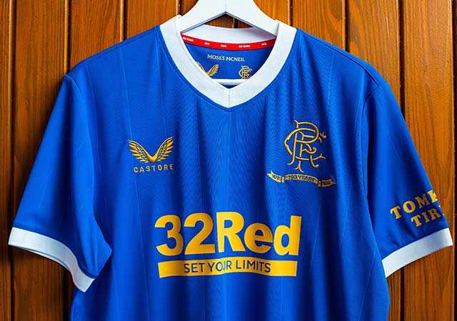 Rangers FC 2021-22 Castore Home Kit