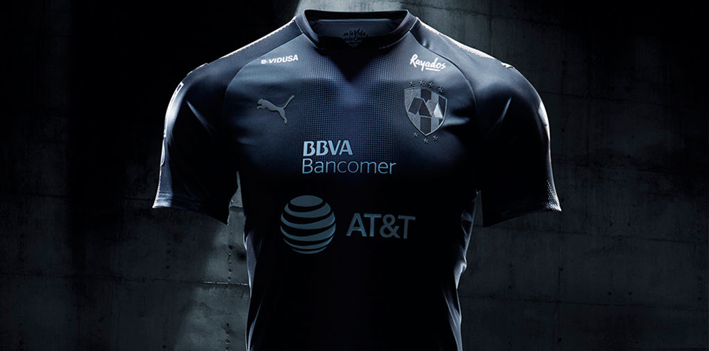 Camiseta visitante PUMA de Rayados de Monterrey 2017-18