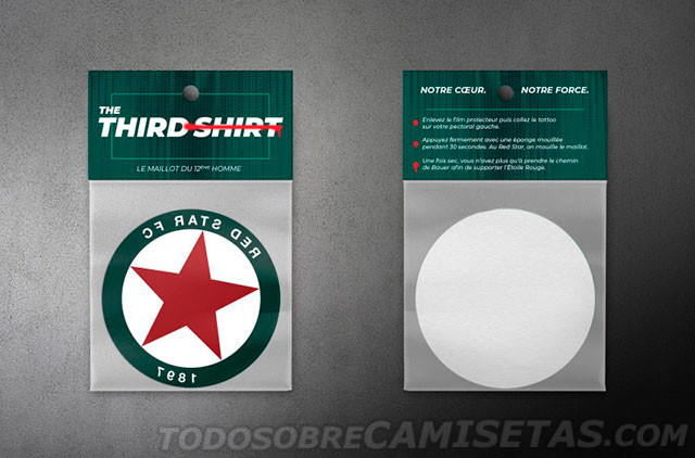 Red Star FC protesta contra el fútbol moderno con su "tercera camiseta"