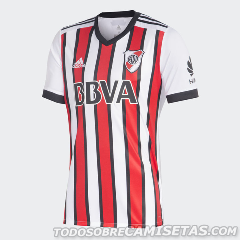 Camiseta adidas tricolor de River Plate 2018