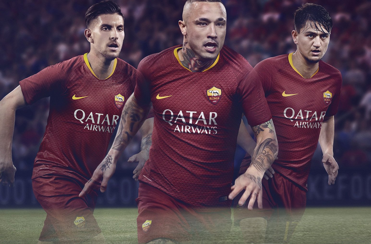 permanecer Lima litro AS Roma 2018-19 Nike Home Kit - Todo Sobre Camisetas