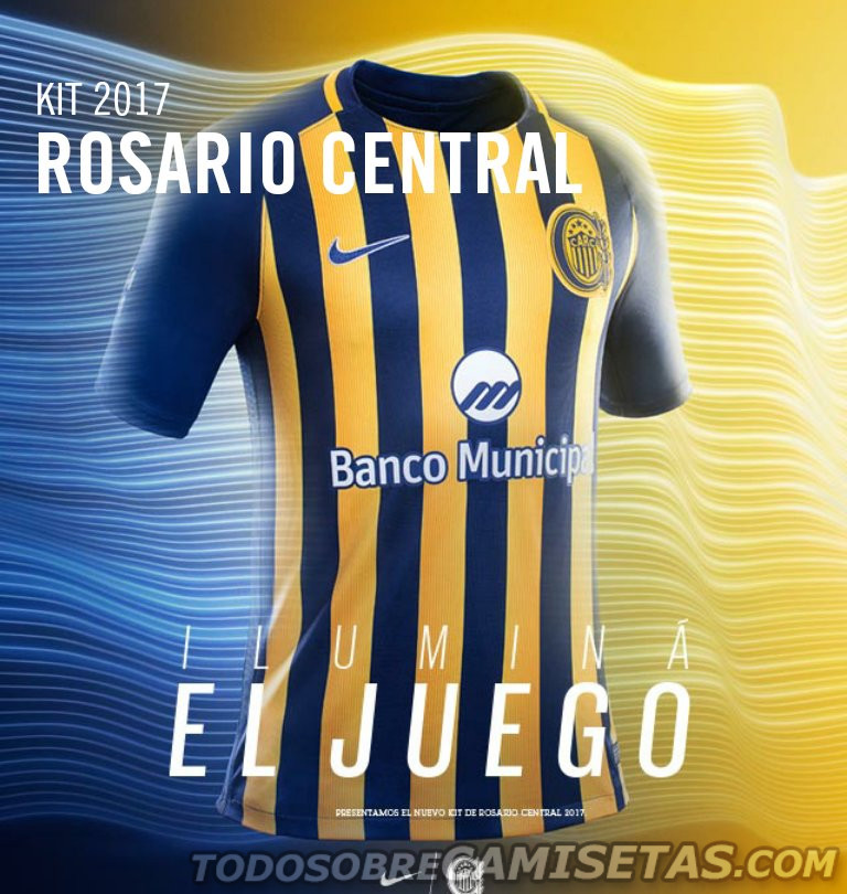 Camisetas Nike de Rosario Central 2017