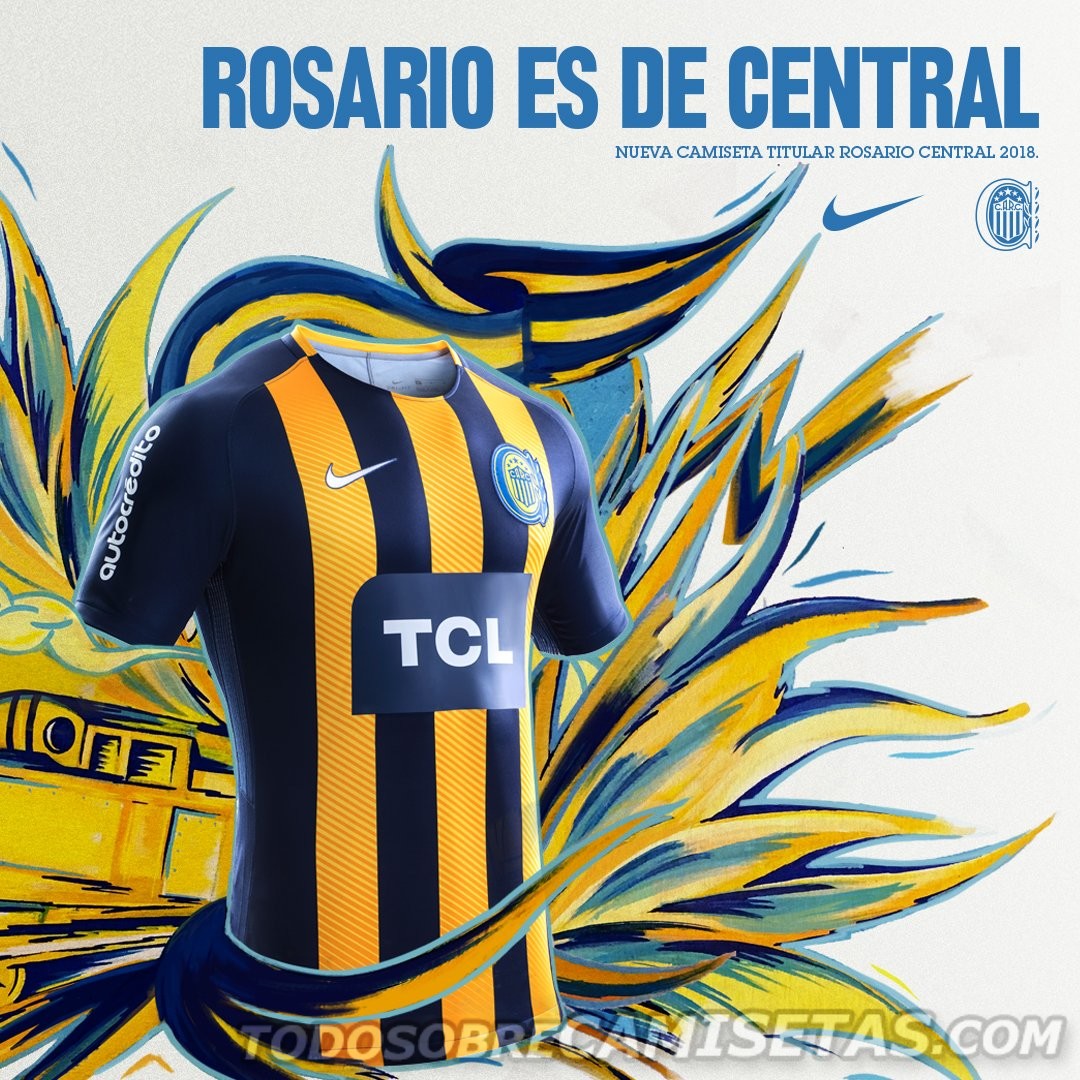 Camisetas Nike de Rosario Central 2018