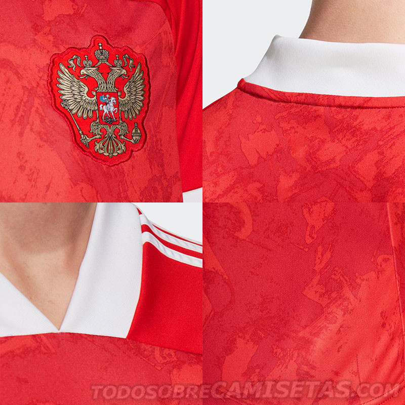 Russia EURO 2020 adidas Home Kit