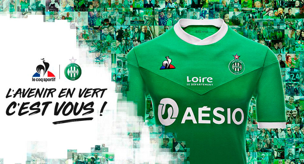 Saint-Étienne 2020-21 Le Coq Sportif Kits