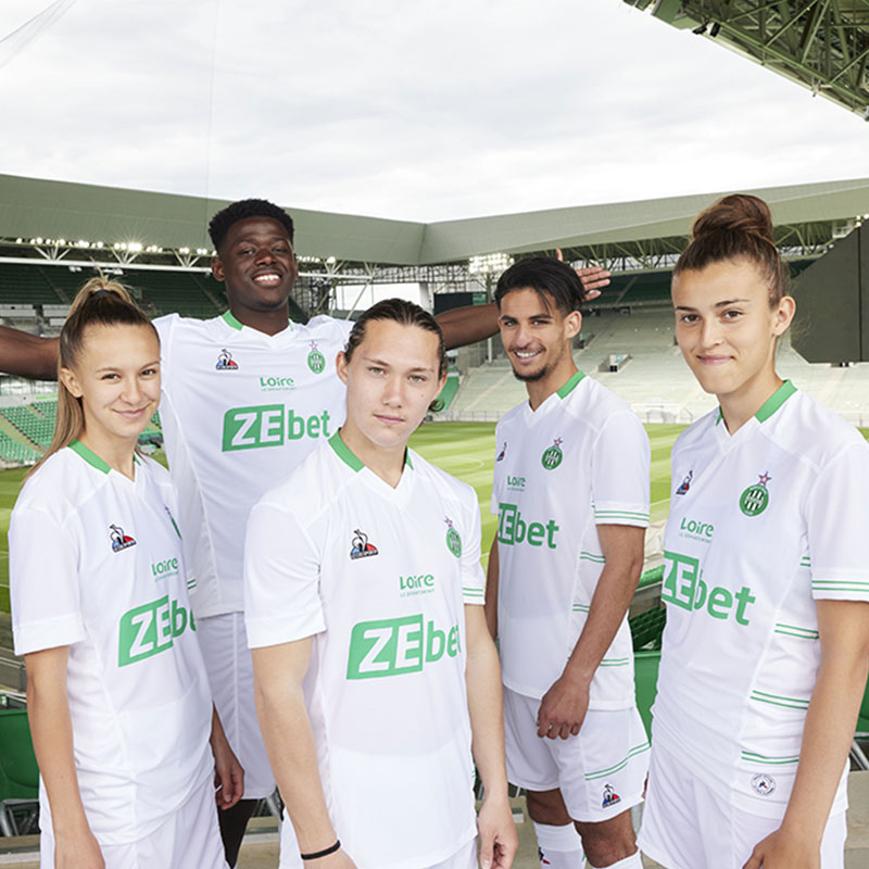 Saint-Étienne 2021-22 Le Coq Sportif Kits