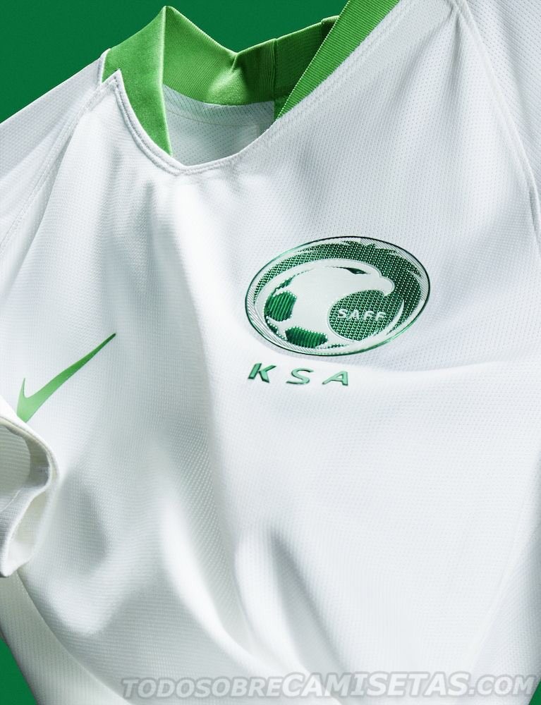 Saudi Arabia 2018 World Cup Nike Kits