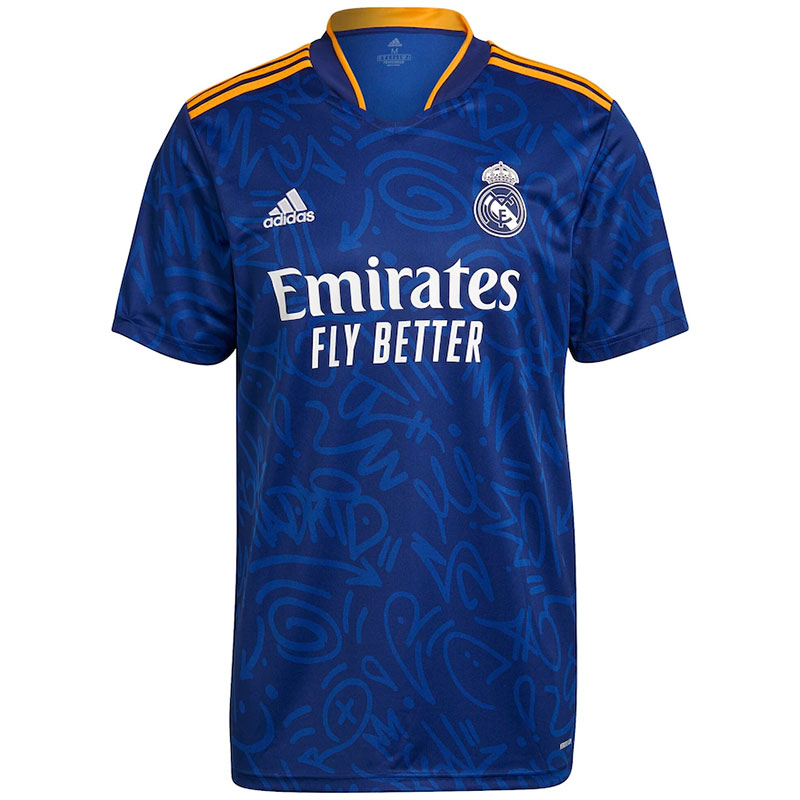 Segunda Camiseta adidas de Real Madrid 2021-22