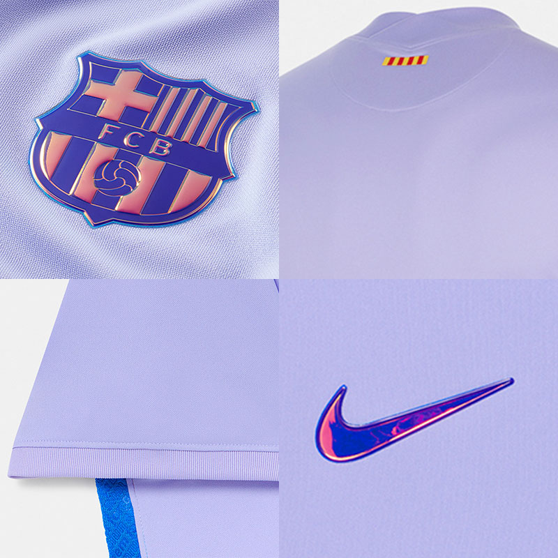 Segunda camiseta Nike de FC Barcelona 2021-22