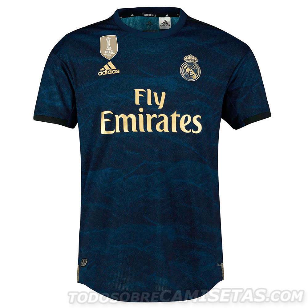 Segunda camiseta adidas de Real Madrid 2019-20