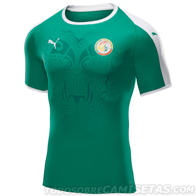 Senegal 2018 World Cup PUMA away kit