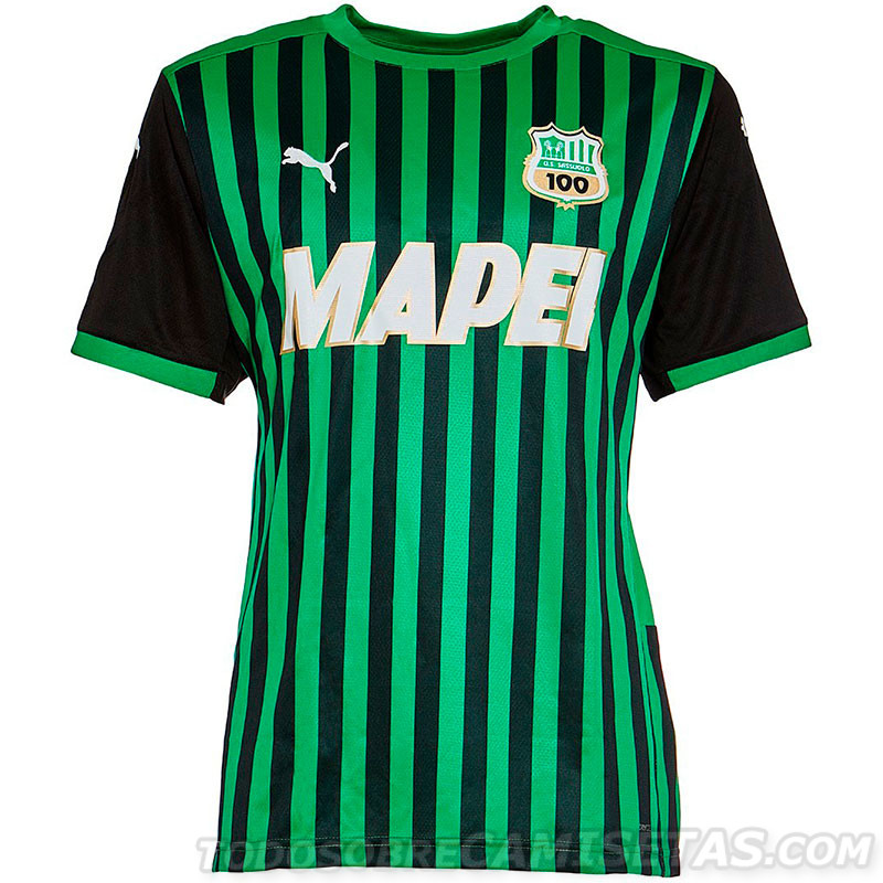 Camisetas de la Serie A 2020-21 - Sassuolo home
