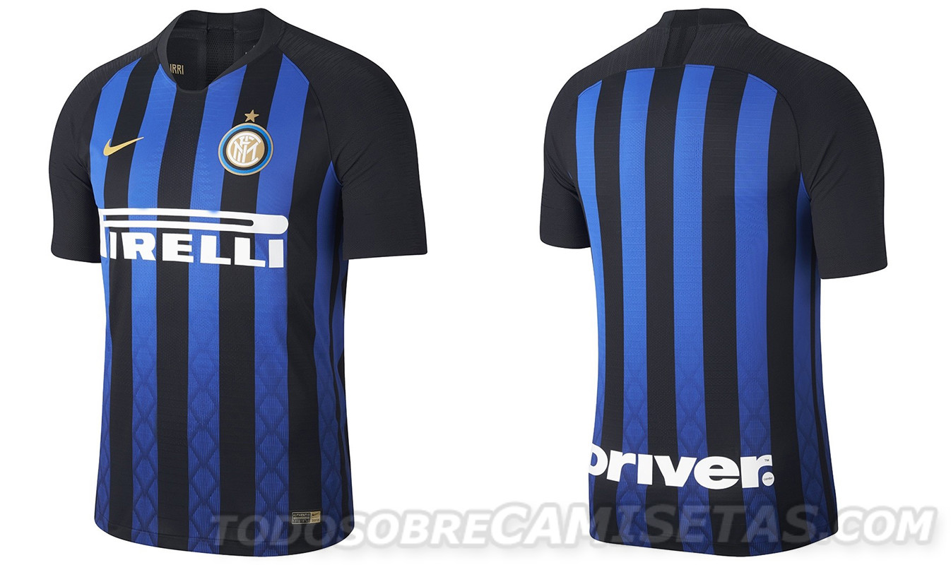 Serie A 2018-19 Kits - Inter Milan home
