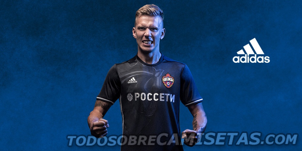 Adidas lanzó las tres equipaciones que usará el CSKA Moscú, último campeón de la Liga premier rusa, durante la temporada 2016-17. 