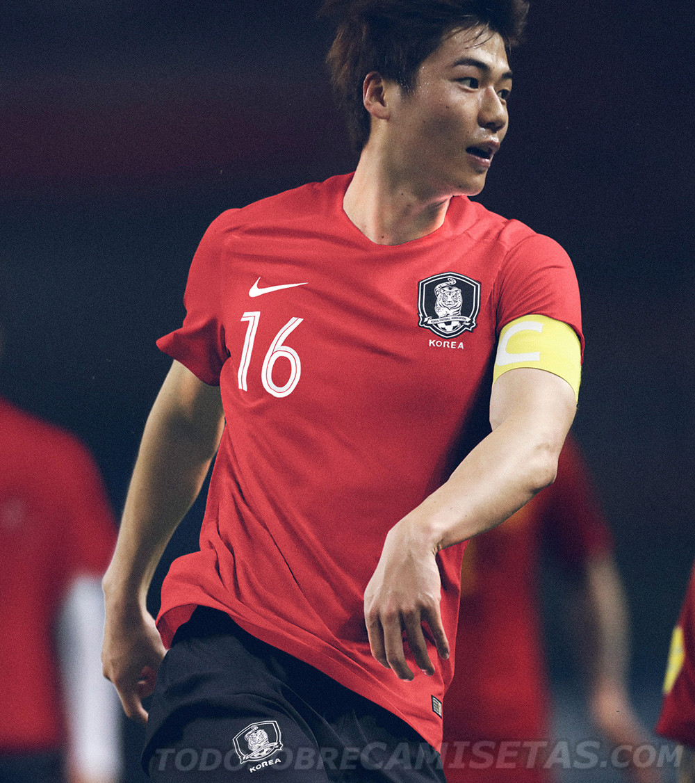 South Korea 2018 World Cup Nike Kits