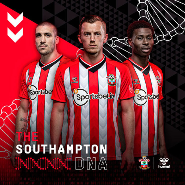 Maillot Extérieur Southampton 2021/2022 – Hummel – Taille S Homme – Jaune
