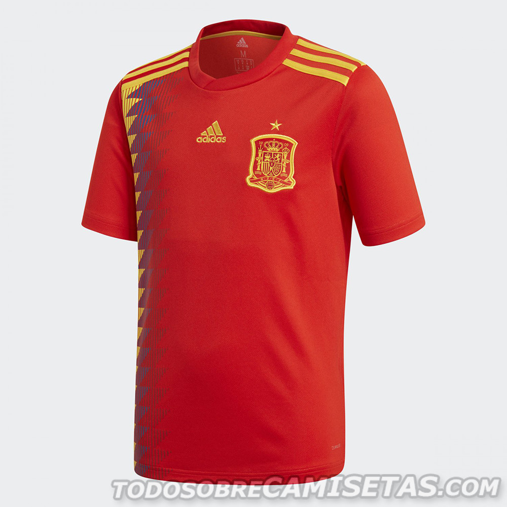 Camiseta adidas de España Rusia 2018